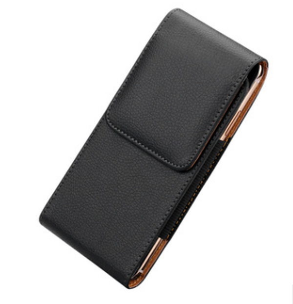 Mobile phone pocket hanging waist leather case - Minihomy