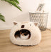 Alpaca Pet Bed Warm Plush Cat Dog Bed - Minihomy