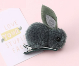 Hair ball rabbit hair ring - Minihomy