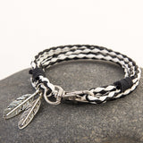 Jewelry Leather Charm Friendship Bracelets & Bangles - Minihomy