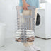 Foldable Laundry Storage Basket With Handle Dirty Cloth Toy Standing Organizer Basket - Minihomy