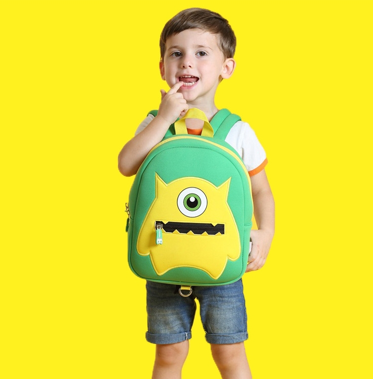 Children's School Bag - Alien Backpack - Minihomy