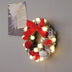 Multicolor Christmas Pendant LED Light String Wreath Package Decoration - Minihomy