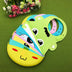 Baby food grade silicone food meal pockets Children's dinner pockets Waterproof disposable cartoon bibs - Minihomy