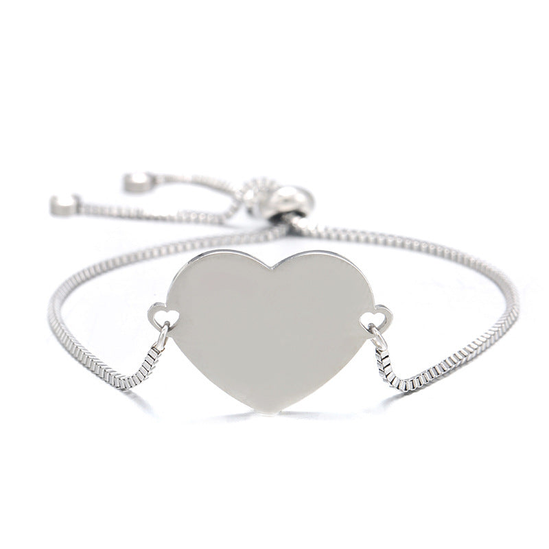 Heart telescopic bracelet DIY - Minihomy