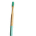 Natural round handle bamboo toothbrush - Minihomy