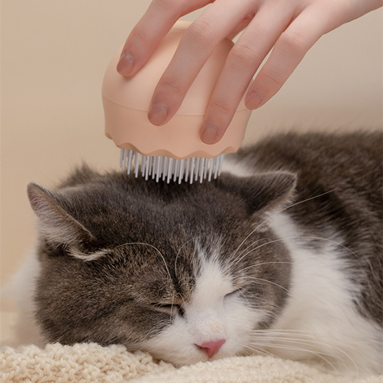 Floating Massage Pet Needle Comb Cat Hair Cleaner - Minihomy