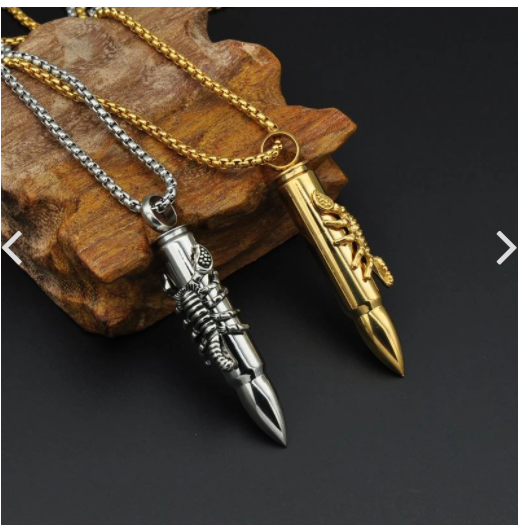 Personalized Scorpion Prince Warhead Necklace - Minihomy