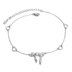 Bow Anklet Sterling Silver Anklet for Women Gifts for Women Girls - Minihomy