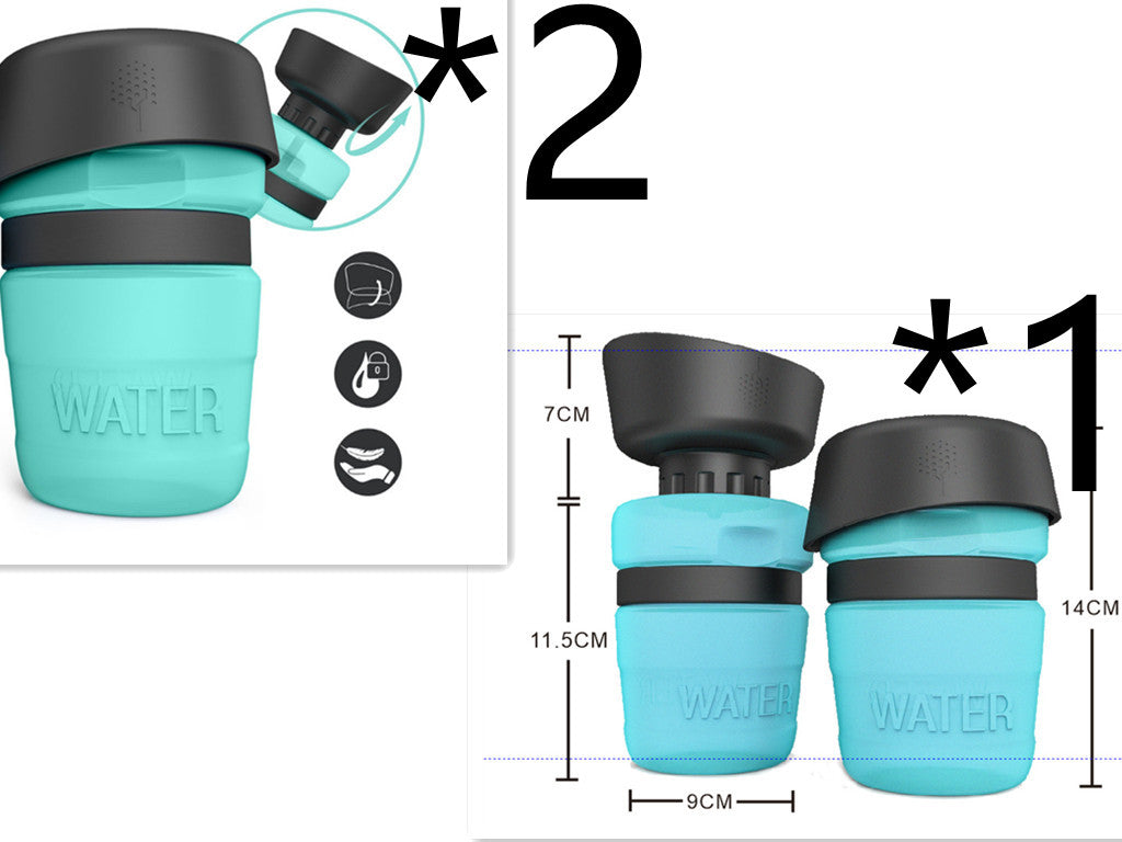 Creative Pet Water Bottle Sports Squeeze Travel Cup - Minihomy