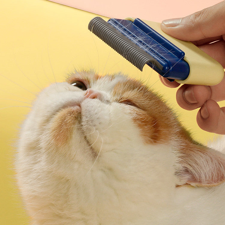 Cat Hair Comb To Remove Floating Artifact Brush For Pets - Minihomy