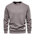 Men's Loose Round Neck Men's Sweater Solid Color Casual - Minihomy