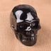 Natural Obsidian Precision Carved Skull - Minihomy