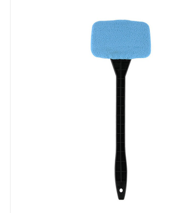 Car Window Windshield Wiper Microfiber Cloth Auto Window Cleaner Long Handle Car Washable Brush Clean Tool - Minihomy