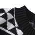 Lazy Style Colorblock Jacquard Sweater Men - Minihomy