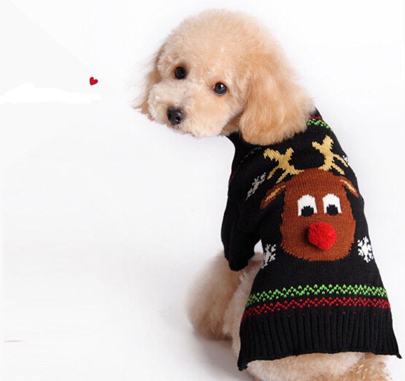 Christmas Pet Sweater Winter Keep Warm - Minihomy