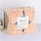 Super Soft Long Shaggy Fuzzy Warm Elegant Cozy With Fluffy Sherpa Throw Blanket