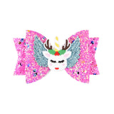 Bright Glitter Kids Fairy Bow Princess Hairgrips - Minihomy