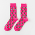 Happy tube socks fruit banana men's and women's socks - Minihomy