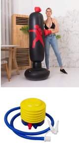 Boxing Punching Bag Inflatable Free-Stand Tumbler Sandbag - Minihomy