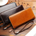 Men's Leather Clutch Wallet - Slim & Stylish Business Card Holder - Minihomy