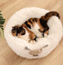 Alpaca Pet Bed Warm Plush Cat Dog Bed - Minihomy