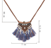 Fringed Hollow Sweater Chain - Minihomy