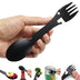 Tableware Multitool Bottle Stainless Steel Cutlery Flatware Utensil Fork Can Opener Spork Picnic Multi Tool