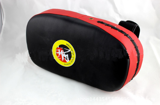 Punching Bag Boxing Pad Sandbag Fitness Taekwondo PU Leather Training Gear Muay Thai Foot Target - Minihomy