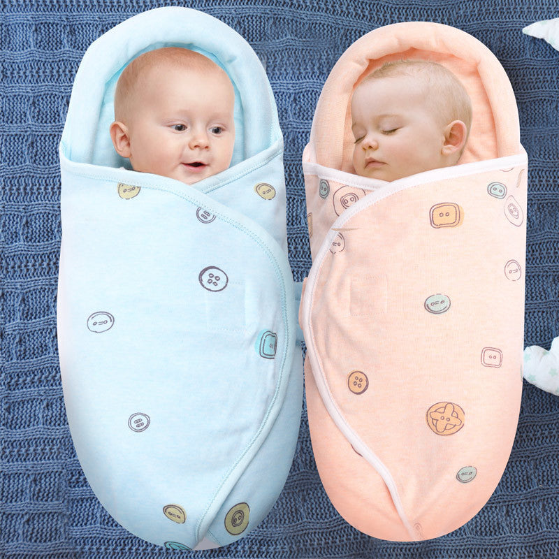 Newborn Baby Cotton Blanket Swaddle Cute Cartoon Toddler Winter Warm Sleeping Bags - Minihomy