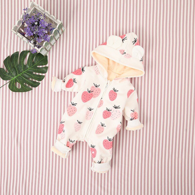 New Baby Romper hoodie Infant Jumpsuit Clothes - Minihomy