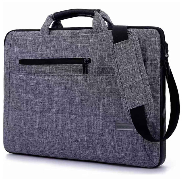 Notebook Computer Laptop Sleeve Bag Unisex Cover Case Briefcase Shoulder Messenger Bag - Minihomy