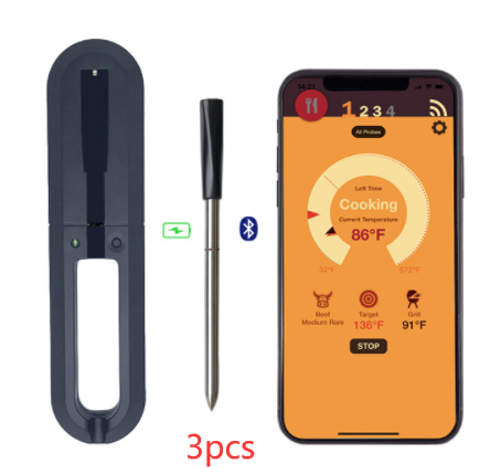 Bluetooth BBQ Thermometer Probe: Your Ultimate Grilling Companion - Minihomy