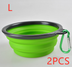 Folded Silicone Pet Dog Bowl - Minihomy