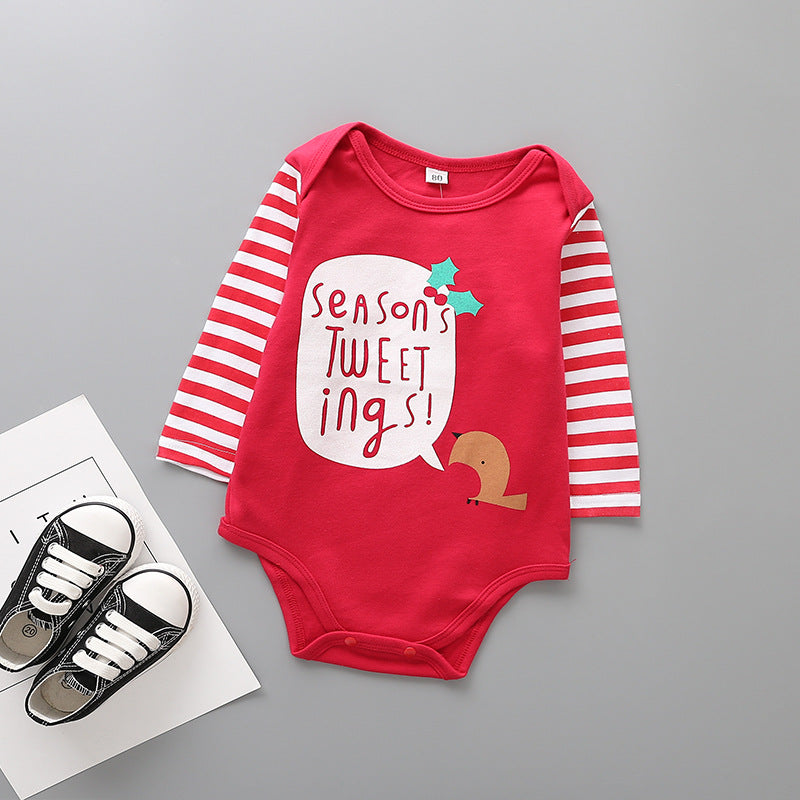 Baby Christmas Long Sleeve Jumpsuit - Minihomy