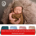 D&J Newborn Faux Fur Layer Basket Filler Stuffer Photo Shoot Prop Baby Photography Backdrop Background Infant Blanket Studio - Minihomy