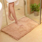 Chenille Absorbent Bathroom Non-slip Floor Mat - Minihomy