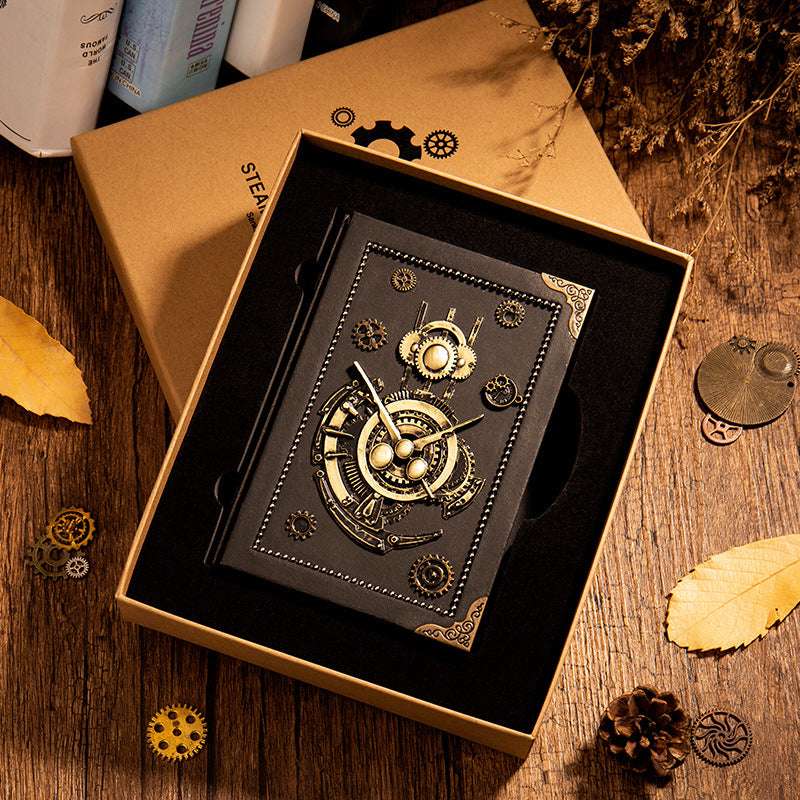 European retro personality steampunk creative notebook - Minihomy