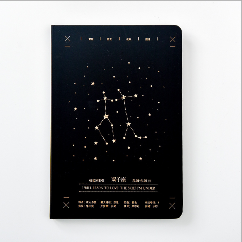 High-quality zodiac sign notebook - Minihomy