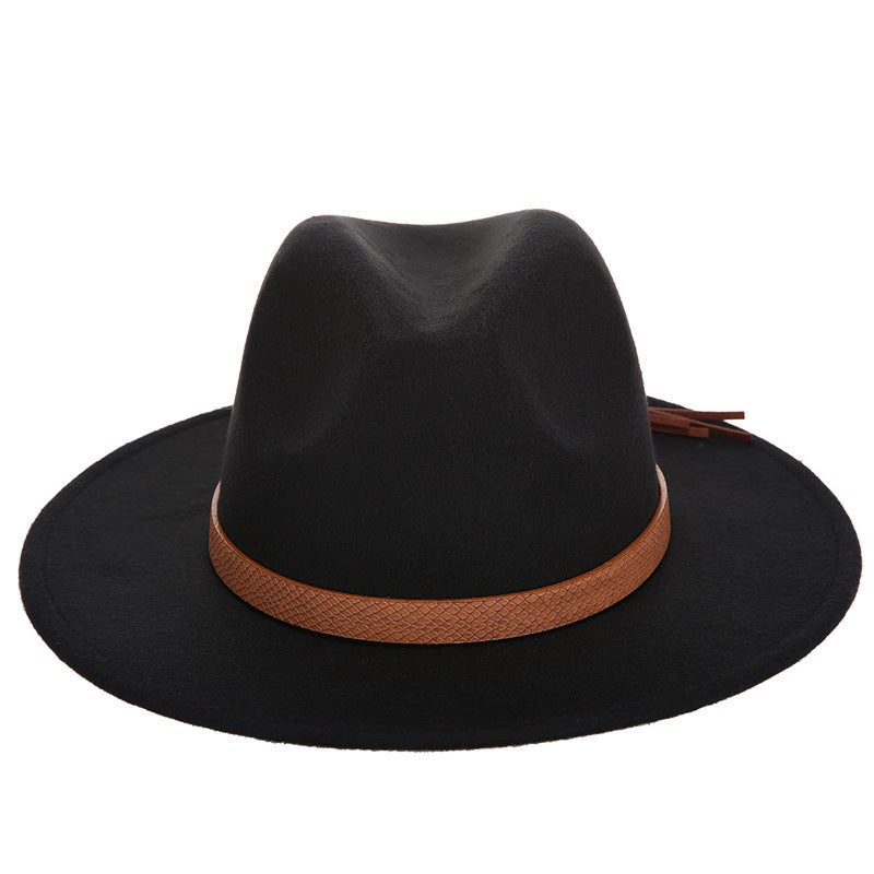 Woolen Jazz Female Top Hat