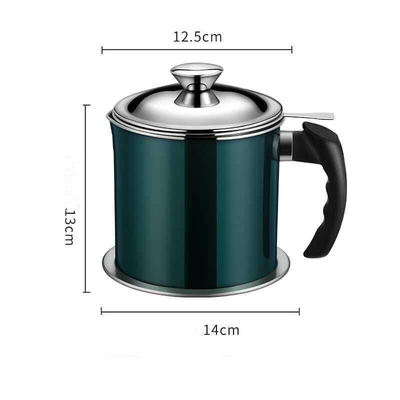 Household 304 Stainless Steel Oil Filter Pot - Minihomy