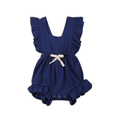 Lotus leaf lace sleeve bow baby dress - Minihomy