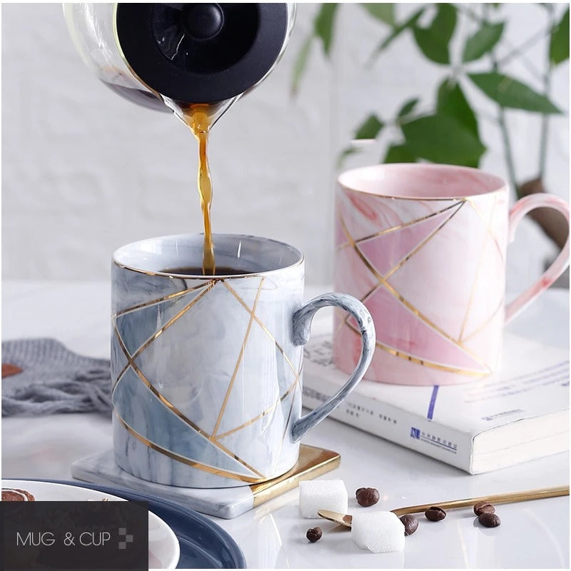 Ceramic Five Pointed Star Milk Tea Cup - Minihomy