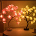 LED Tree Lamp Rose Small Tree Lamp - Minihomy