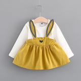 Children's clothing girls cute rabbit dress - Minihomy