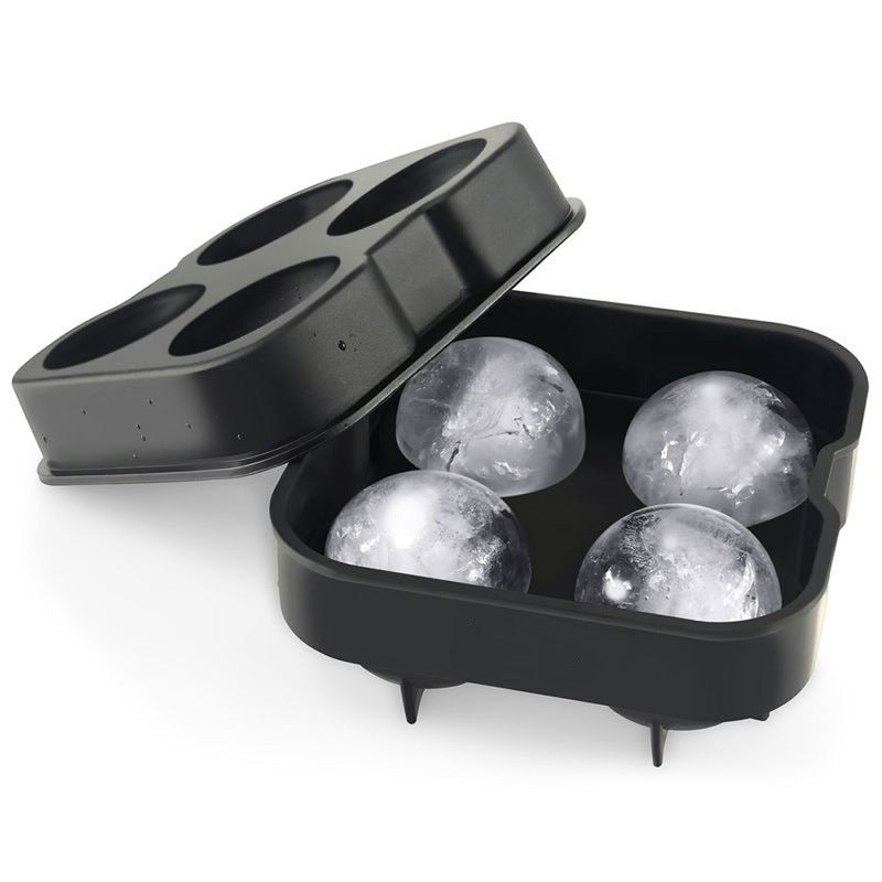 Silicone 4-hole diamond shape ice tray