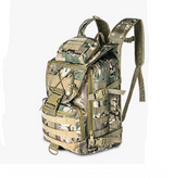 Outdoor mountaineering bag male multi-function waterproof tactical backpack attack package army fan rucksack camouflage backpack - Minihomy