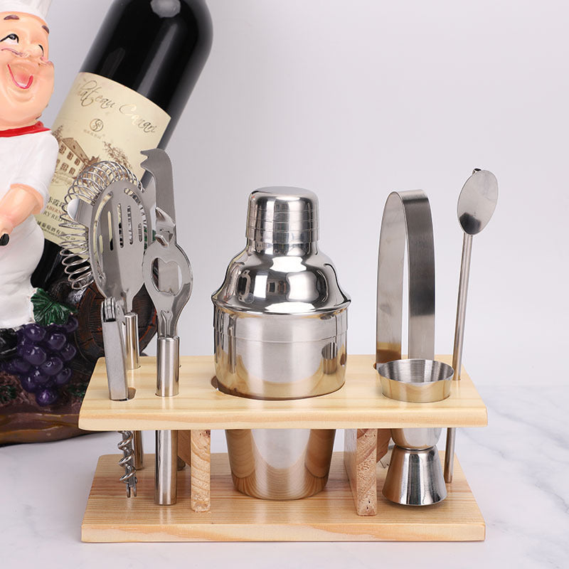 8pc Stainless steel Cocktail shaker - Minihomy