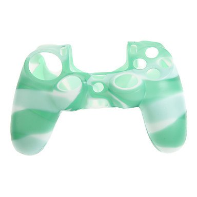 Camouflage Silicone Anti-Slip High Quality Protective Skin Case Green Style Joystick Case For PS4 Controller - Minihomy