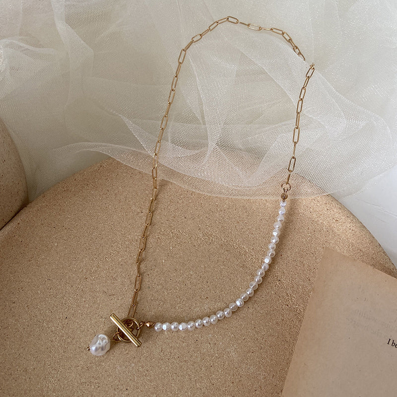 Elegant Natural Freshwater Pearl Necklace For Women - Minihomy